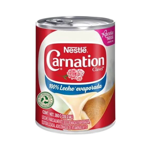 LECHE EVAPORADA CARNATION CLAVEL 48/360 GR