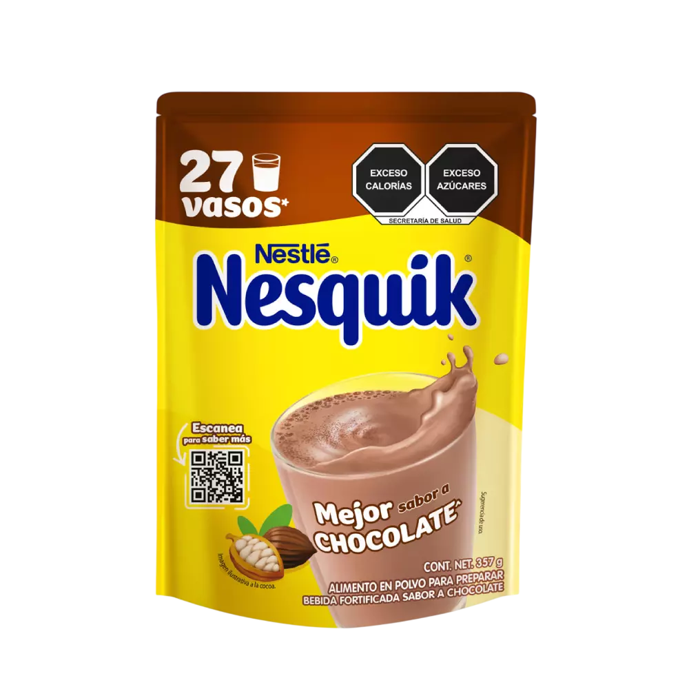 CHOCOLATE EN POLVO NESQUIK 24/357 GR