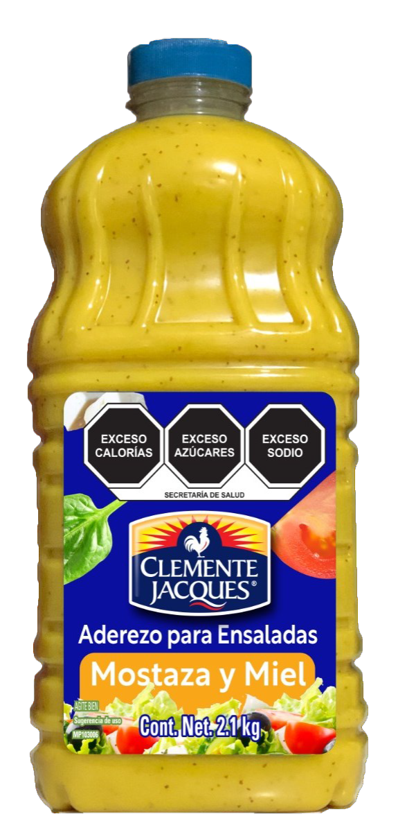ADEREZO MOSTAZA/MIEL CLEMENTE JACQUES 6/2.1 KG