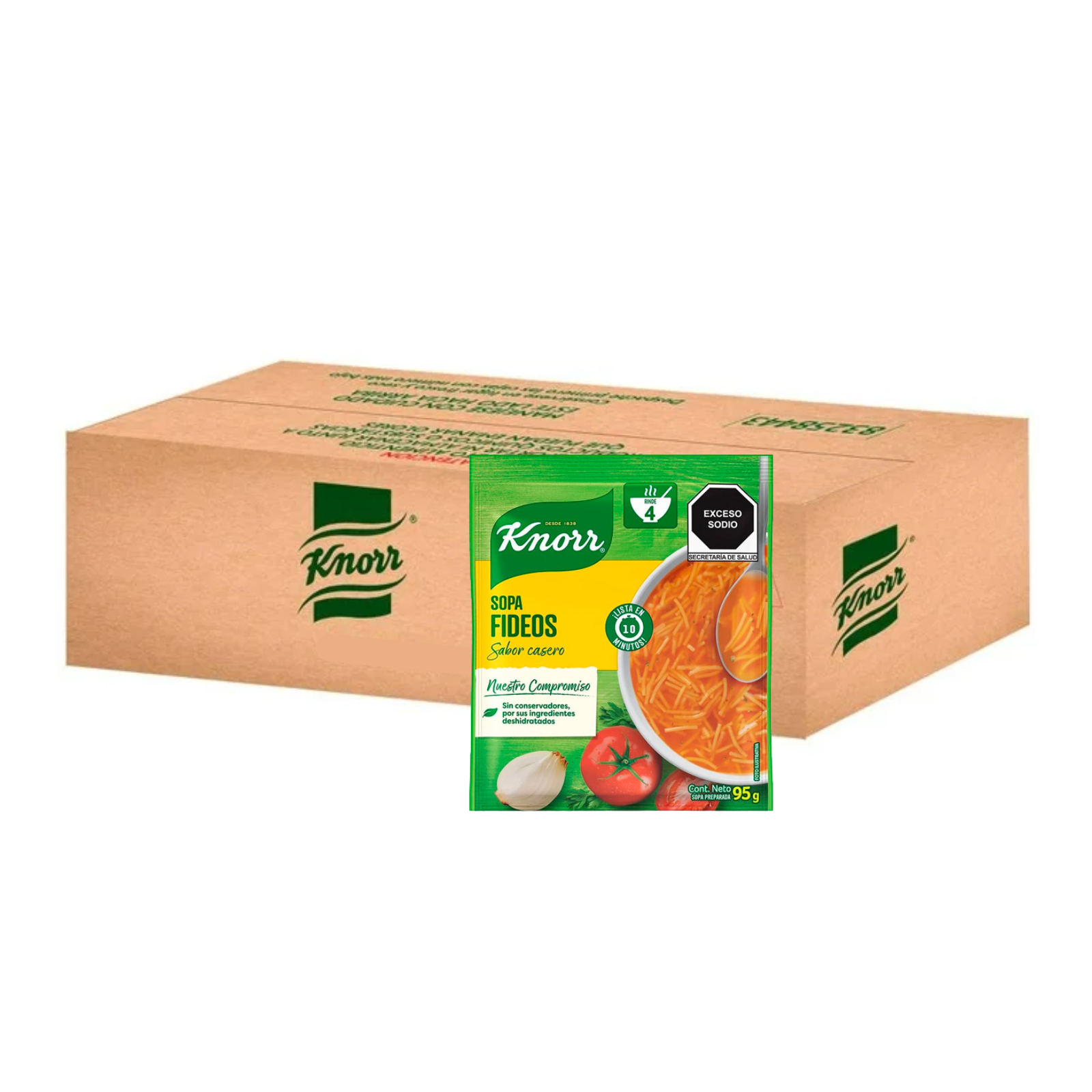 SOPA DE FIDEO KNORR 20/200 GR