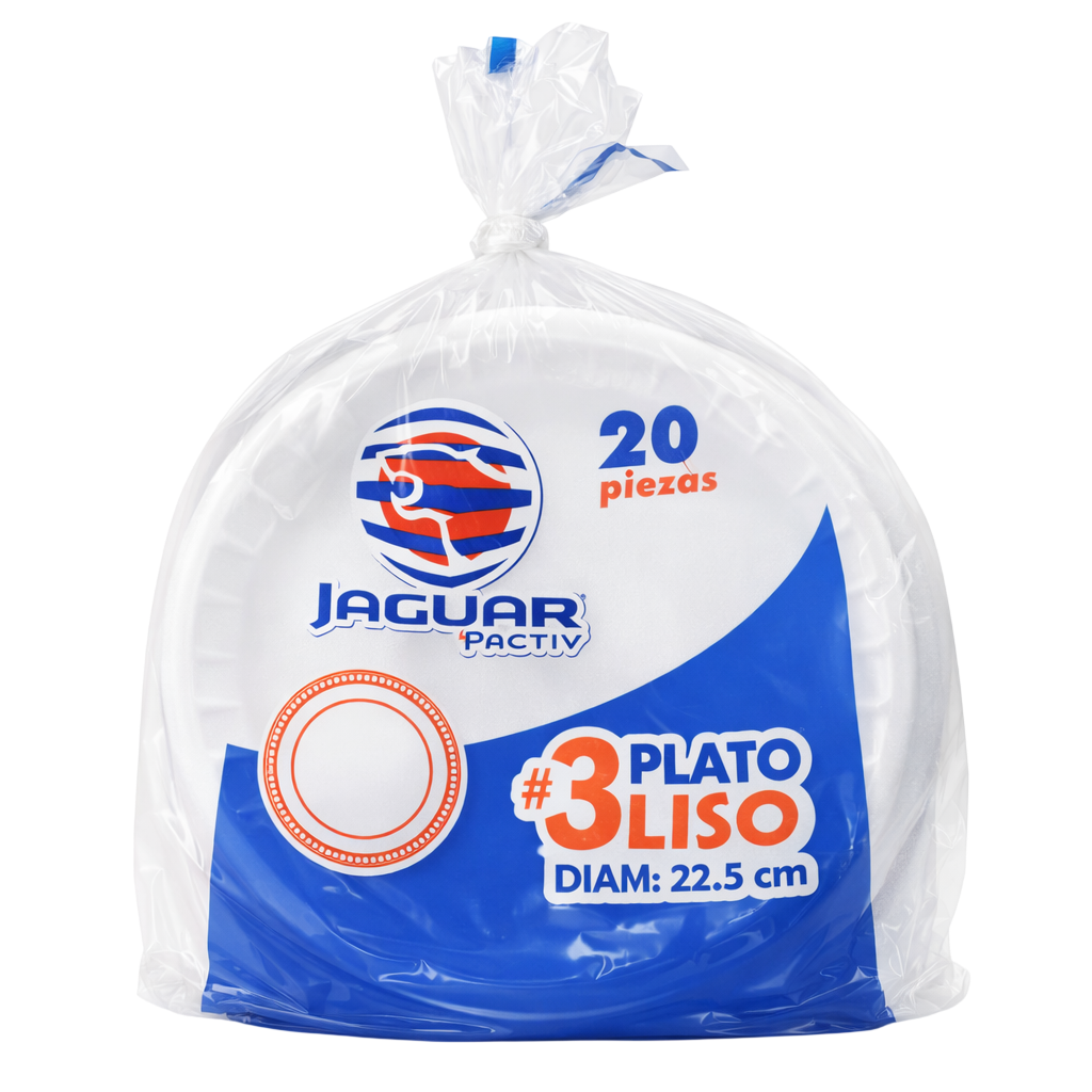 PLATO LISO NO.8 JAGUAR 25/20 PZ.