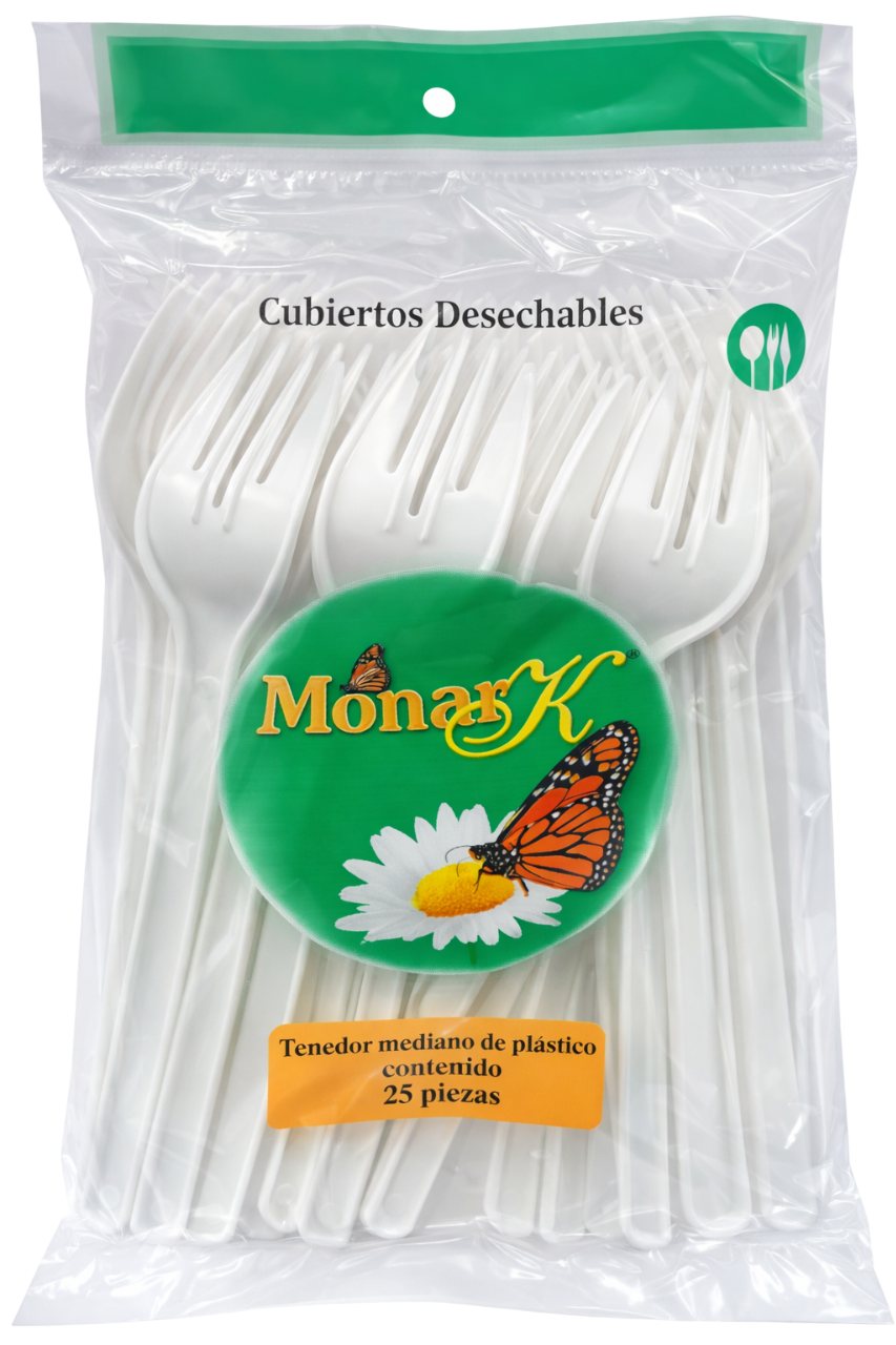 TENEDOR MEDIANO MONARCA 40/25 PZ.