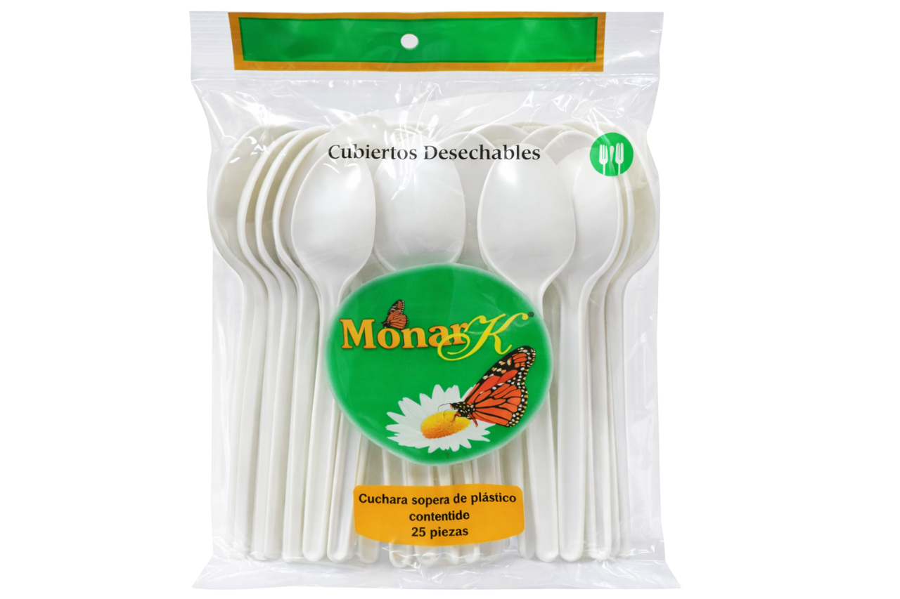 CUCHARA SOPERA MONARKA 40/25 PZ.
