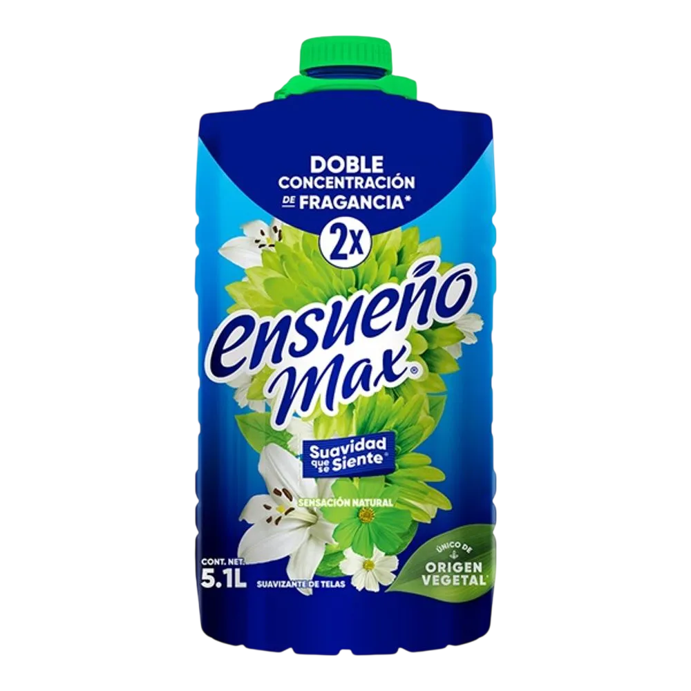 SUAVIZANTE ENSUEÑO MAX SENSACION NATURAL  3/5.1 LTS