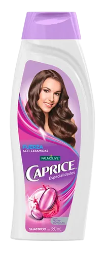 SHAMPOO CAPRICE FUERZA ACTI-CERAMIDAS 12/380 ML