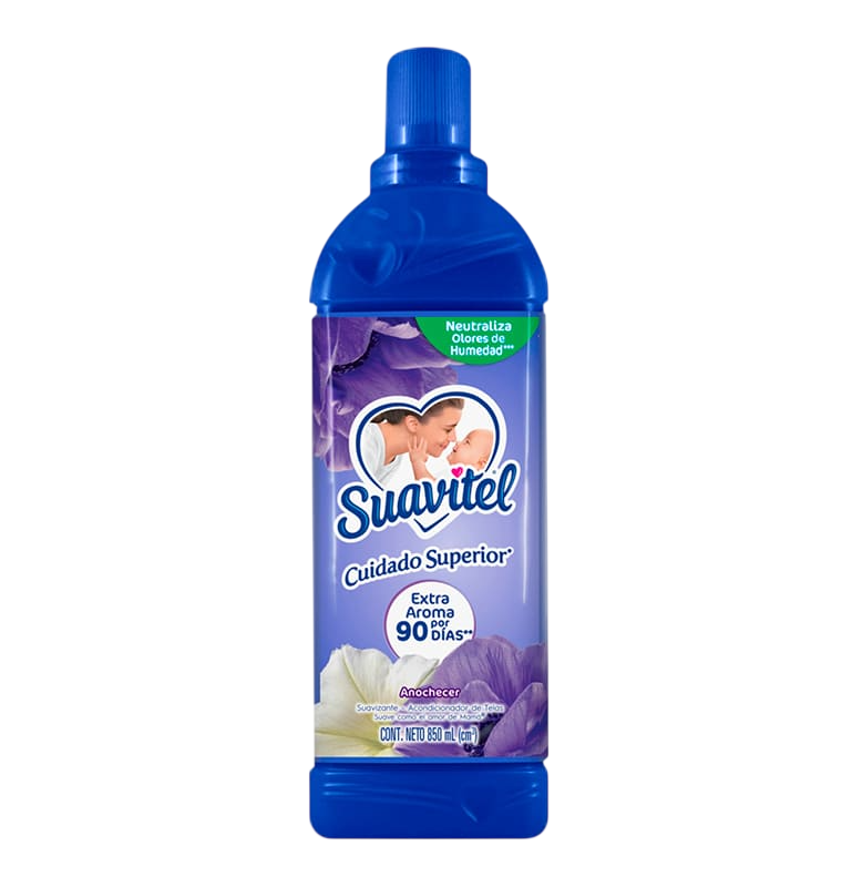 SUAVIZANTE DE TELA SUAVITEL ANOCHECER 12/850 ML