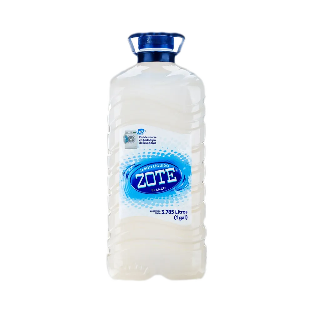 DETERGENTE LIQ. ZOTE 4/3.785 LITROS