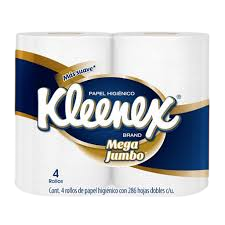 PAPEL HIGIENICO KLEENEX MEGA JUMBO 286HJ 15/4PZ