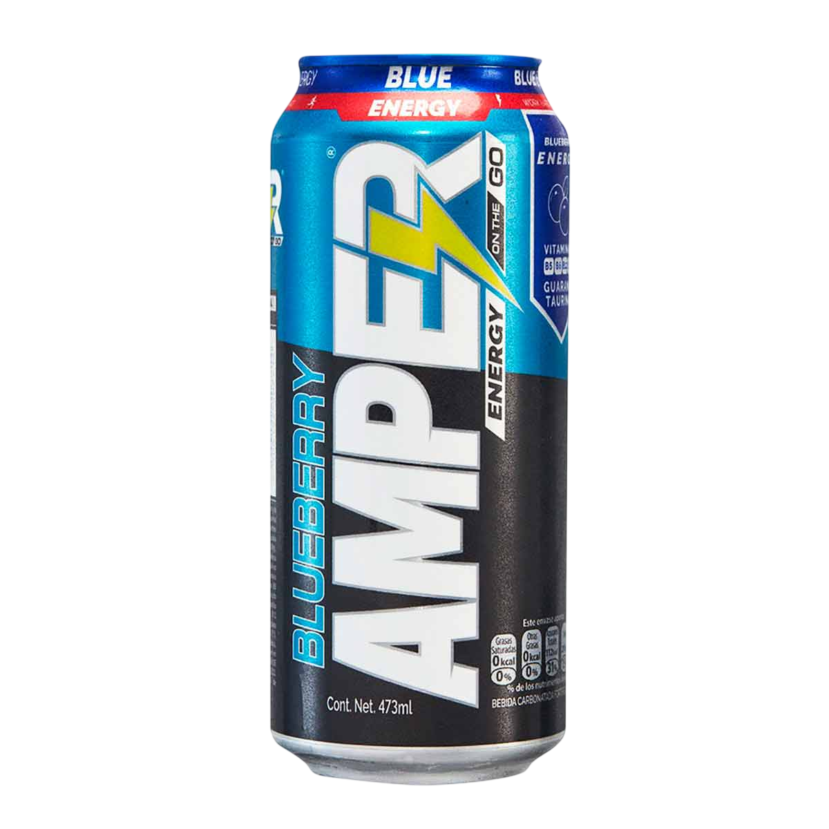 BEBIDA ENERGIZANTE AMPER BLUE 12/473ML