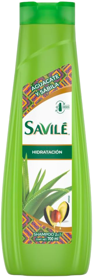 SHAMPOO SAVILE AGUACATE 2N1 12/700ML