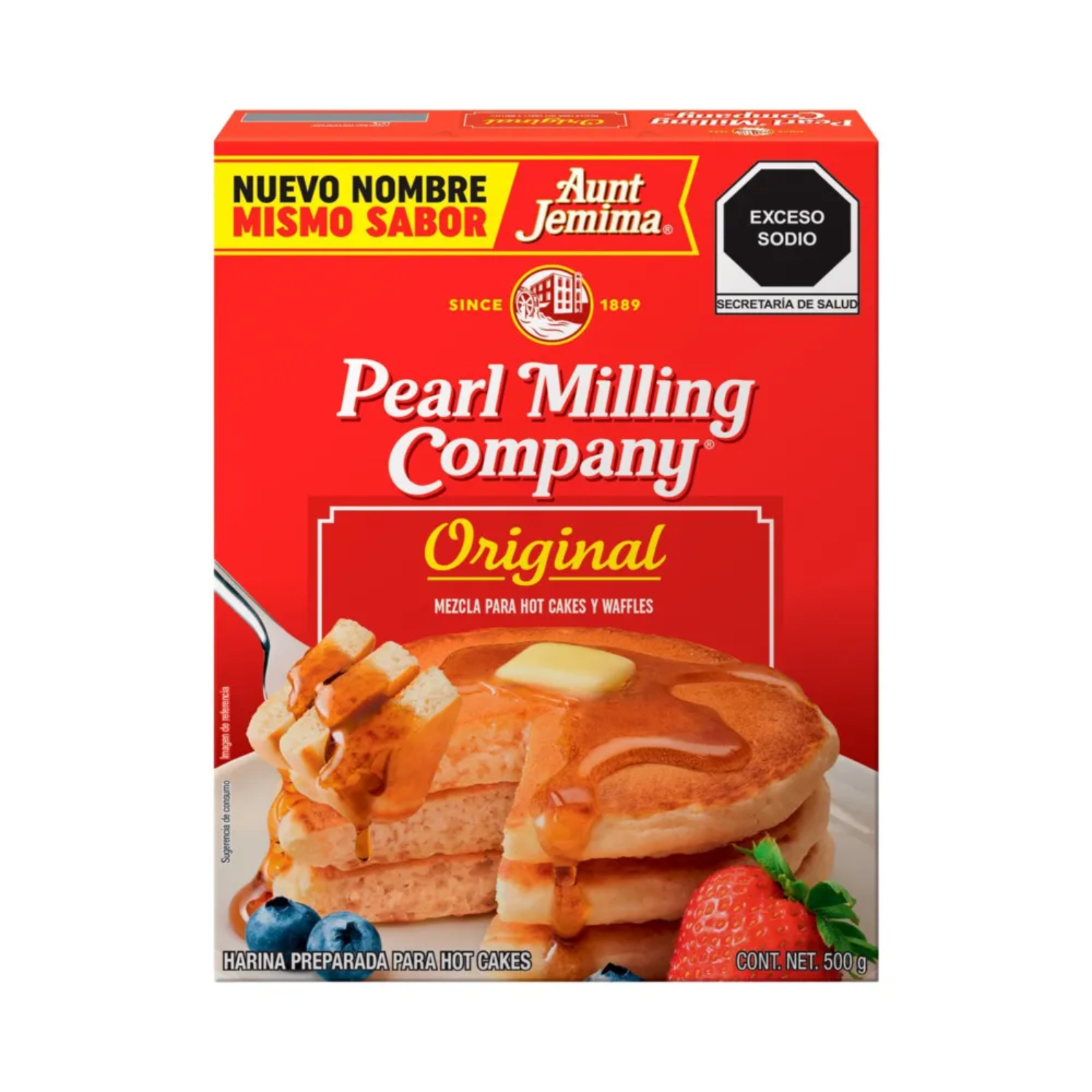 HARINA P/HOT CAKES PEARL MILLING CO. 10/500 GR