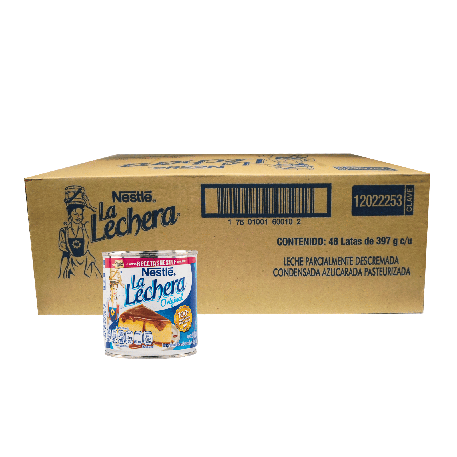 LECHE CONDENSADA LA LECHERA NESTLE 48/375GR