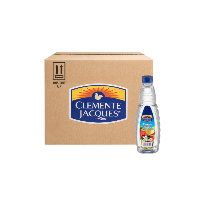 VINAGRE BLANCO CLEMENTE JAQUES 24/500 ML.