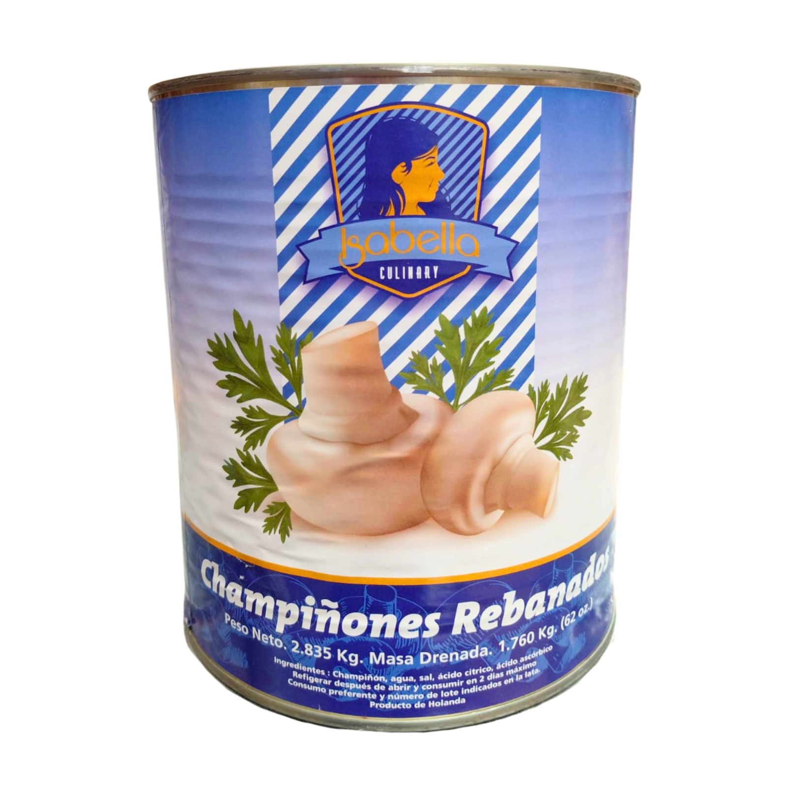 CHAMPIÑON REBANADO ISABELLA 1/1 GL