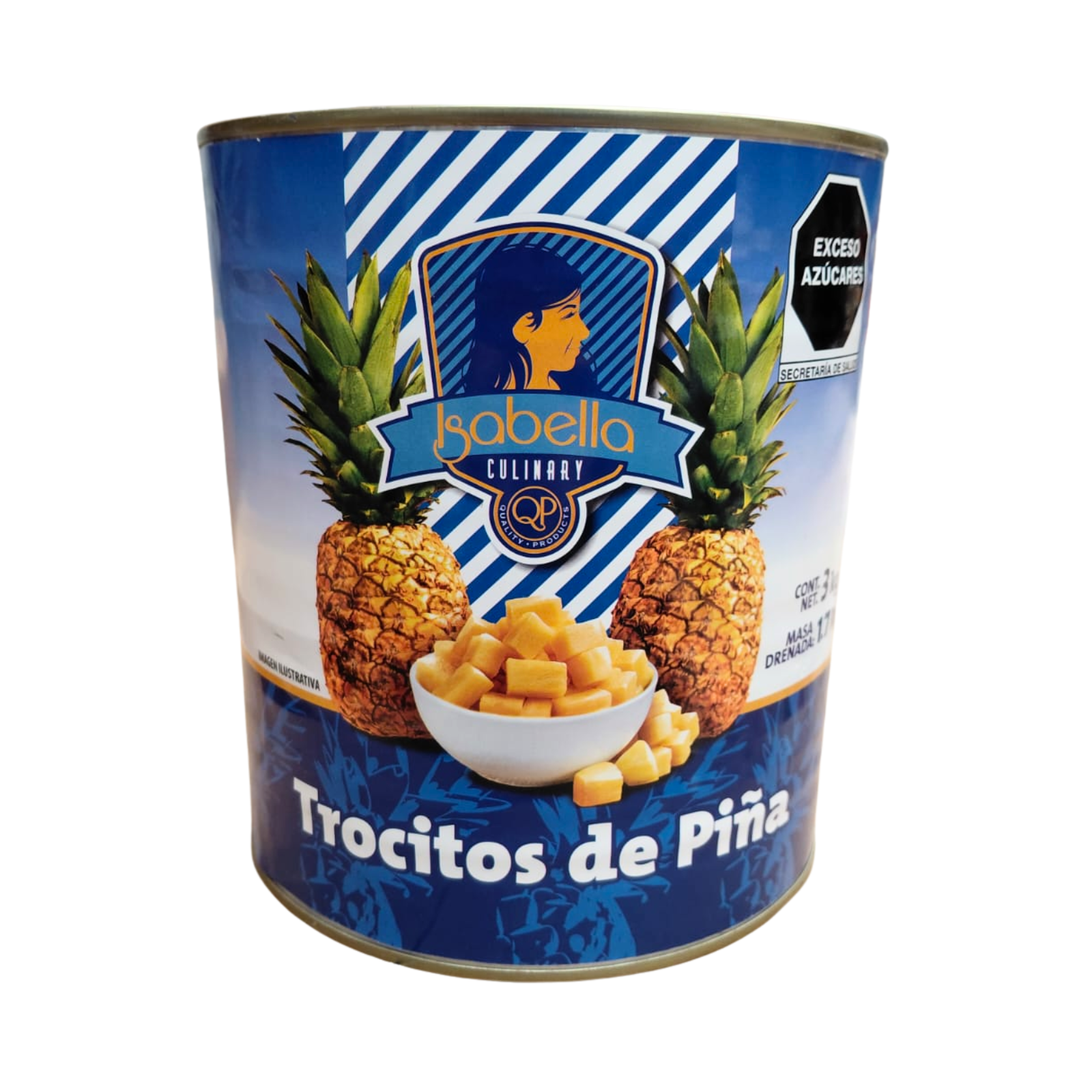 PIÑA EN TROZO ISABELLA 1/1 GL