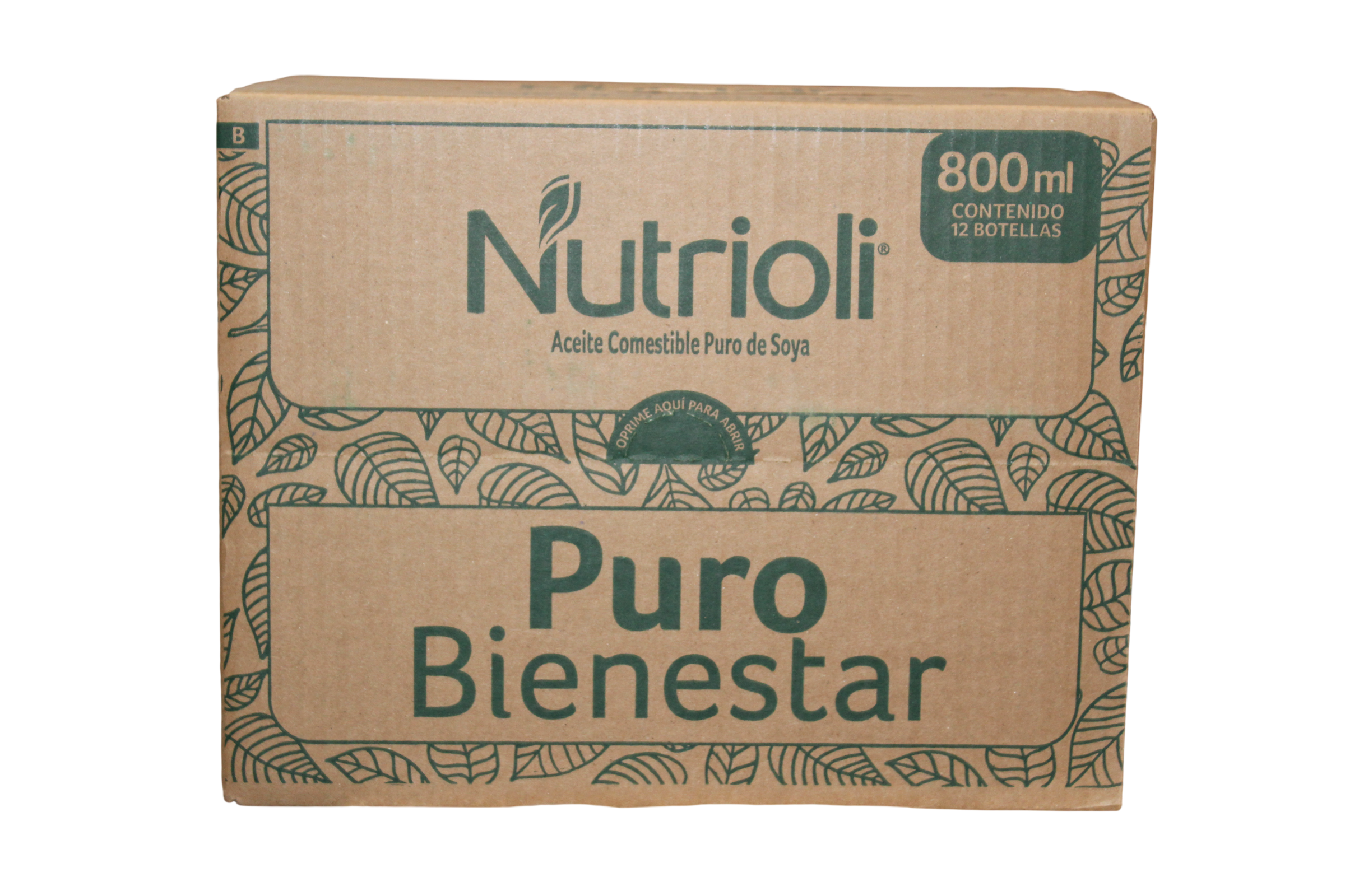ACEITE DE SOYA NUTRIOLI 12/800 ML