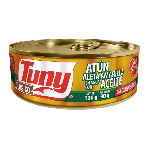 ATUN EN ACEITE CLASICO TUNY 48/130GR