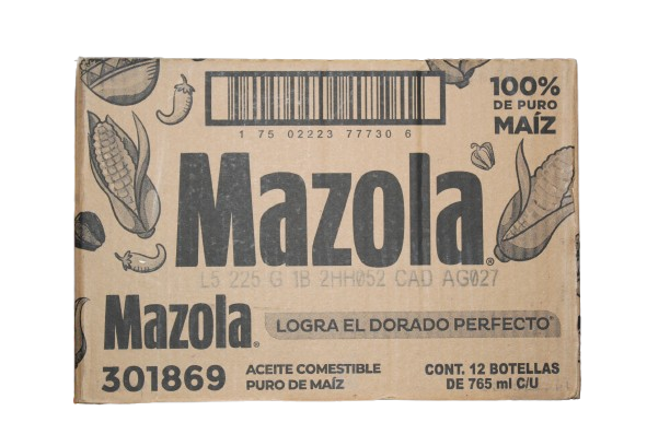 ACEITE DE MAIZ MAZOLA 12/765 ML