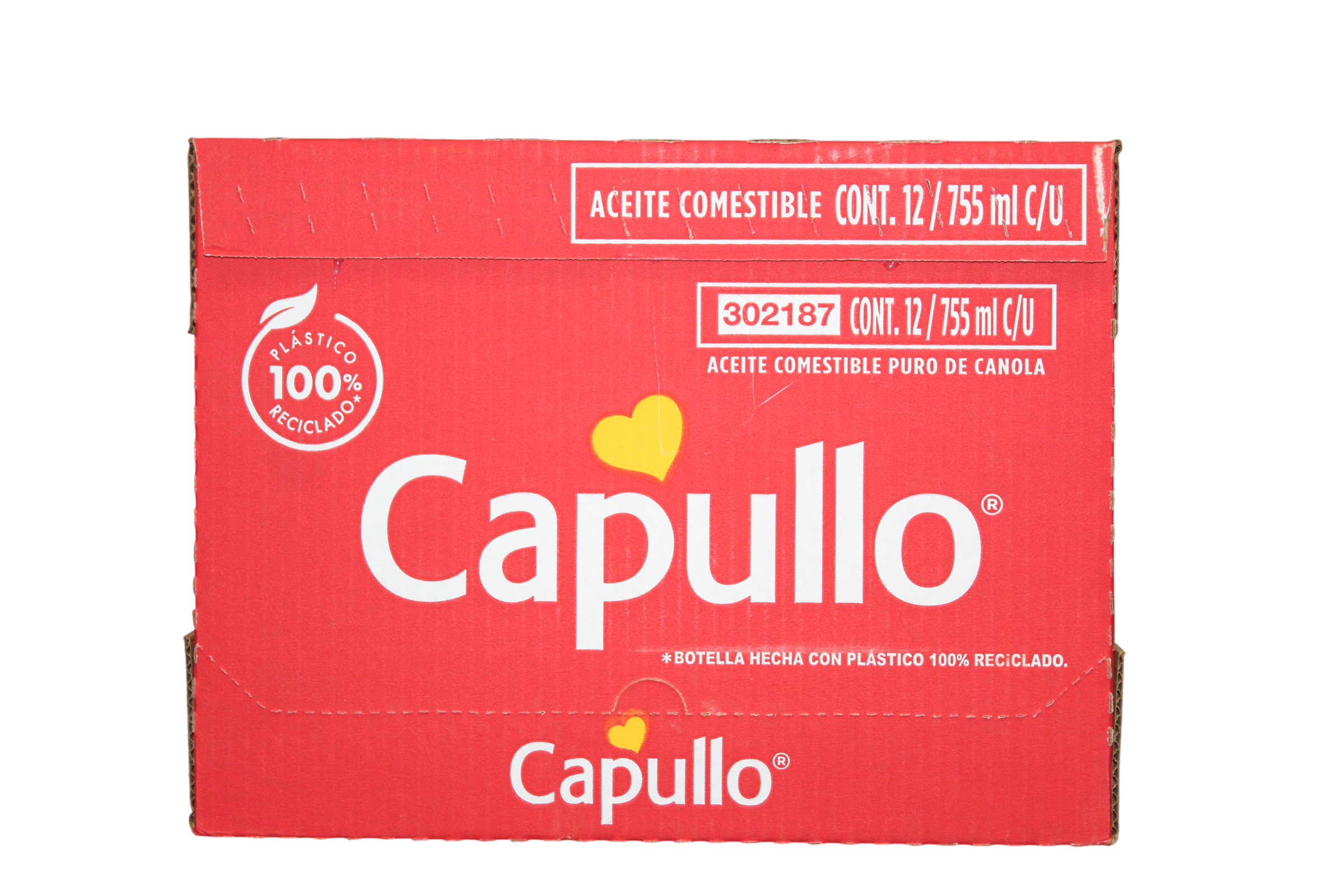 ACEITE CAPULLO CANOLA 12/755 ML
