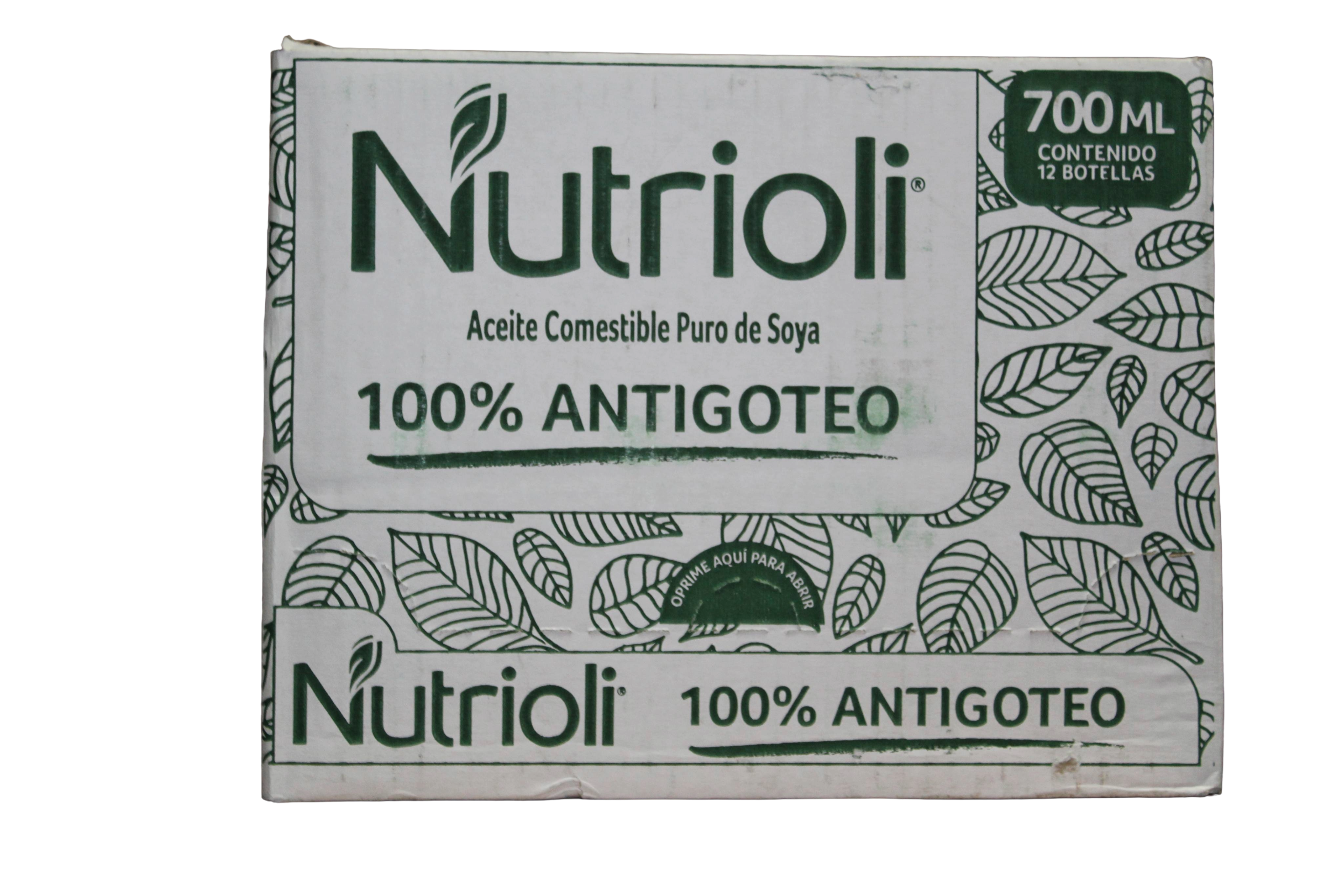ACEITE ANTIGOTEO NUTRIOLI 12/700 ML