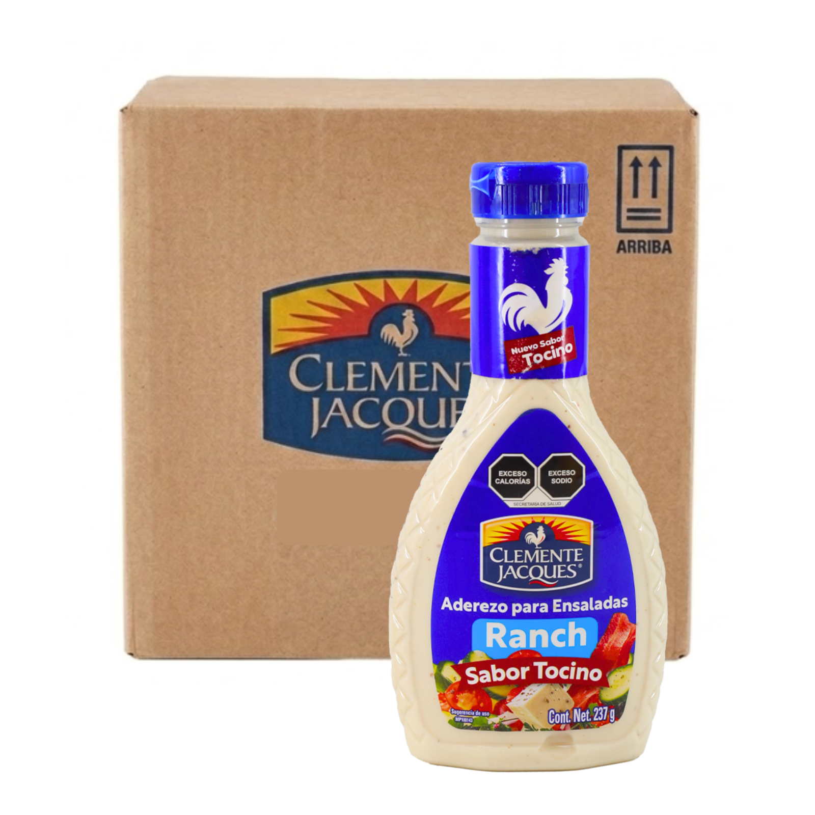 ADEREZO RANCH TOCINO CLEMENTE JACQUES 12/237GR