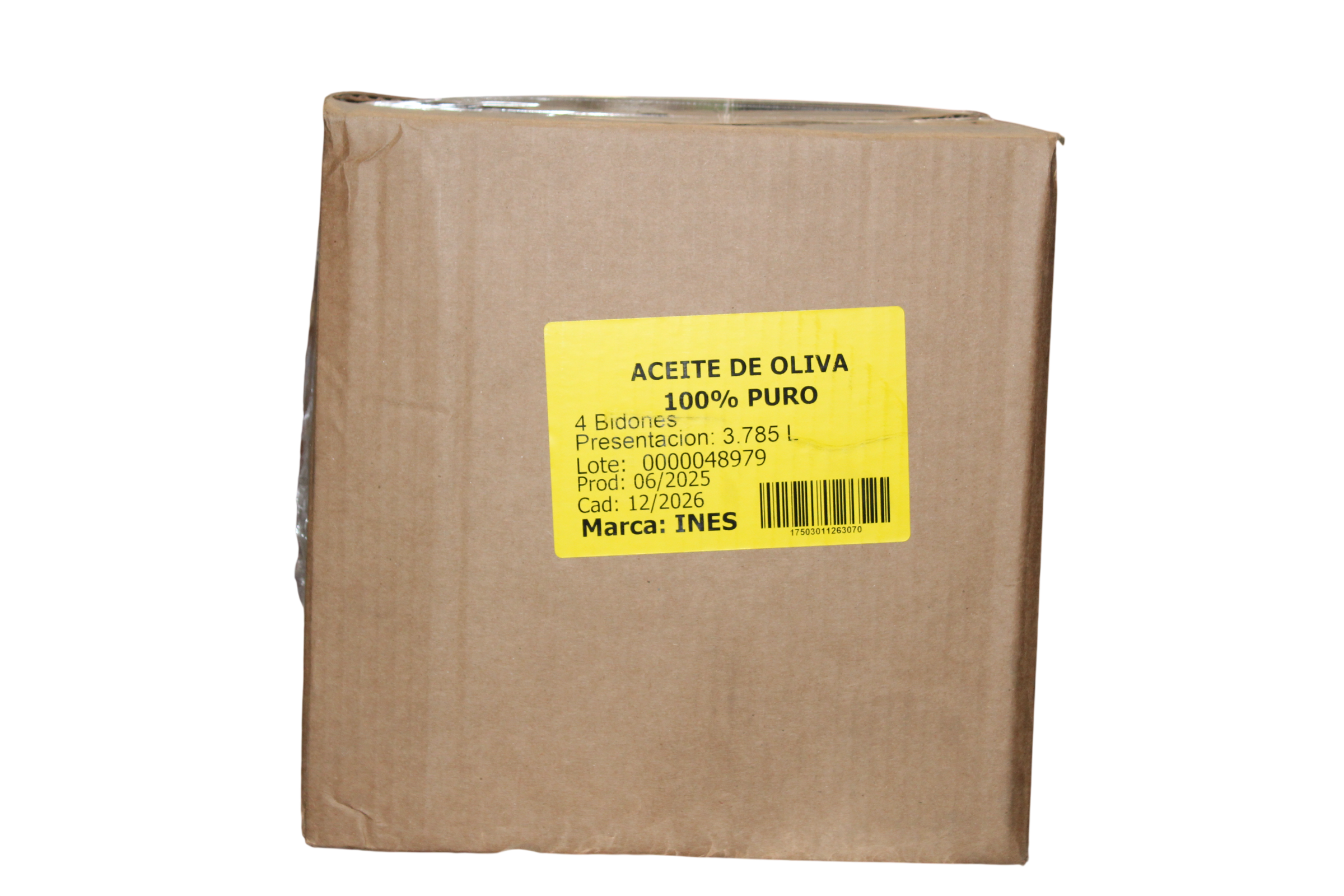 ACEITE OLIVA 100% PURO INES 4/3.78 LTS