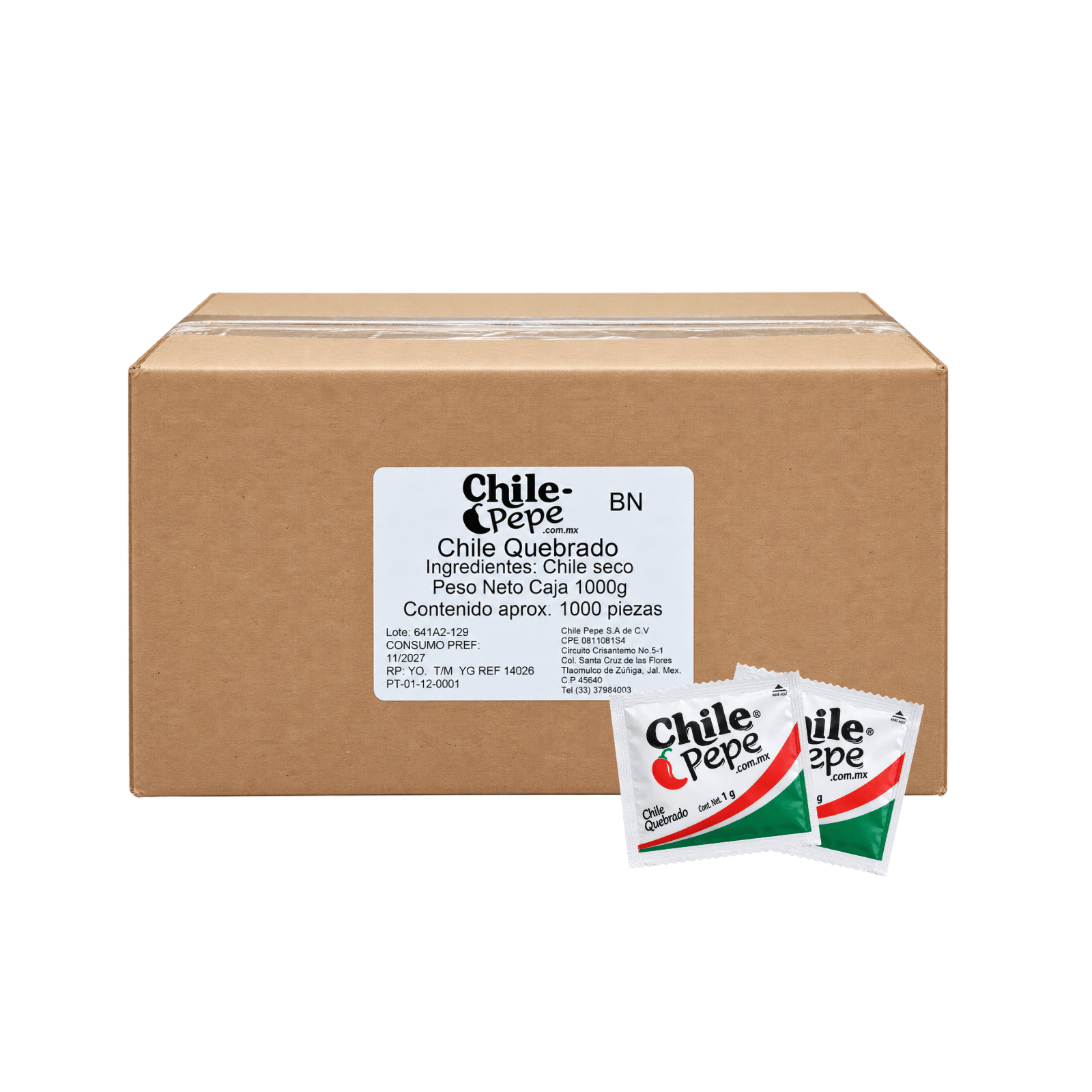 CHILE QUEBRADO CHILE PEPE 1/1000 PZ