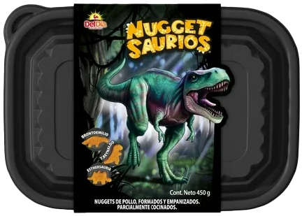 NUGGETS DE POLLO EMPANIZADOS SAURIOS DEL DIA 12/450 GR