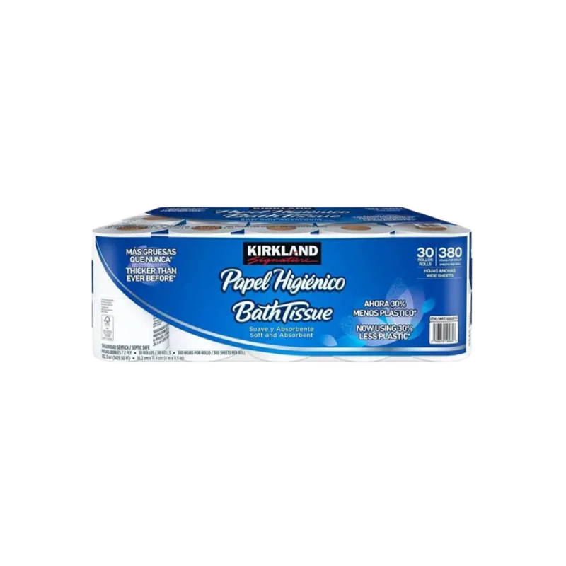 PAPEL HIGIENICO KIRKLAND 380HJ 5/6PZ
