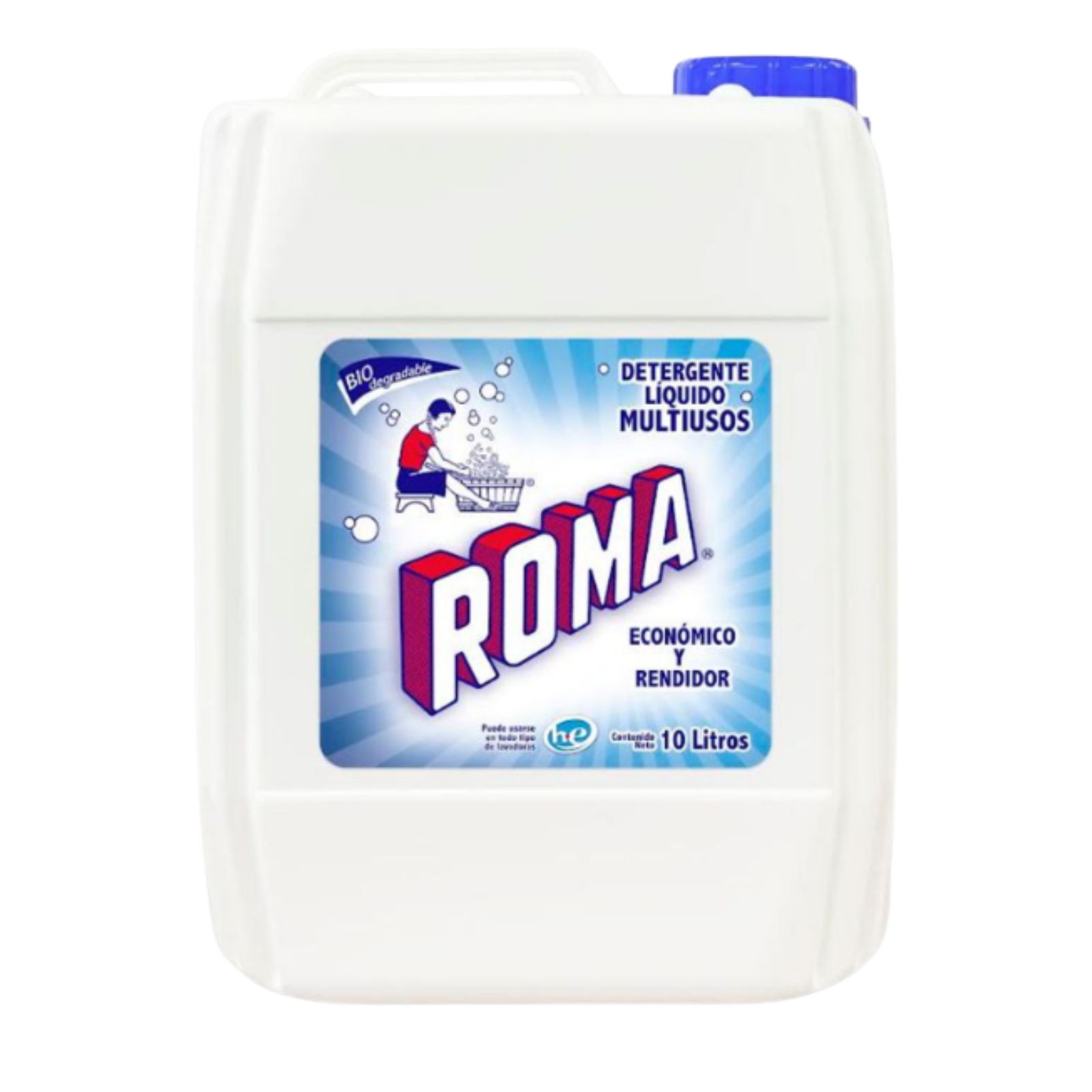 DETERGENTE LIQ. ROMA BIDON 1/10 LTS