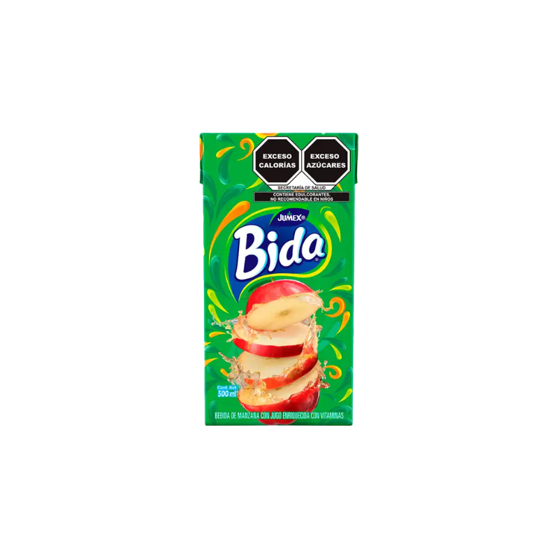 BEBIDA BIDA JUMEX 12/500 ML MANZANA