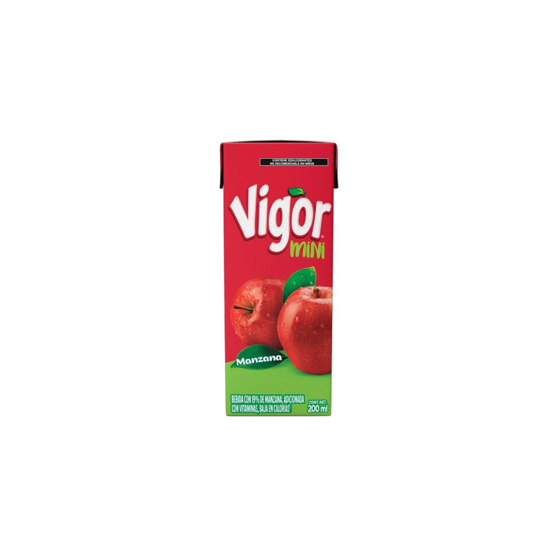 BEBIDA VIGOR JUMEX 24/200 ML  MANZANA