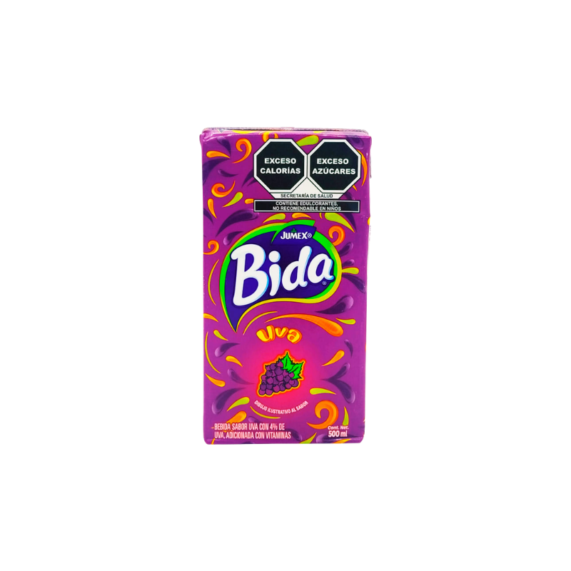 BEBIDA BIDA JUMEX 12/500 ML UVA
