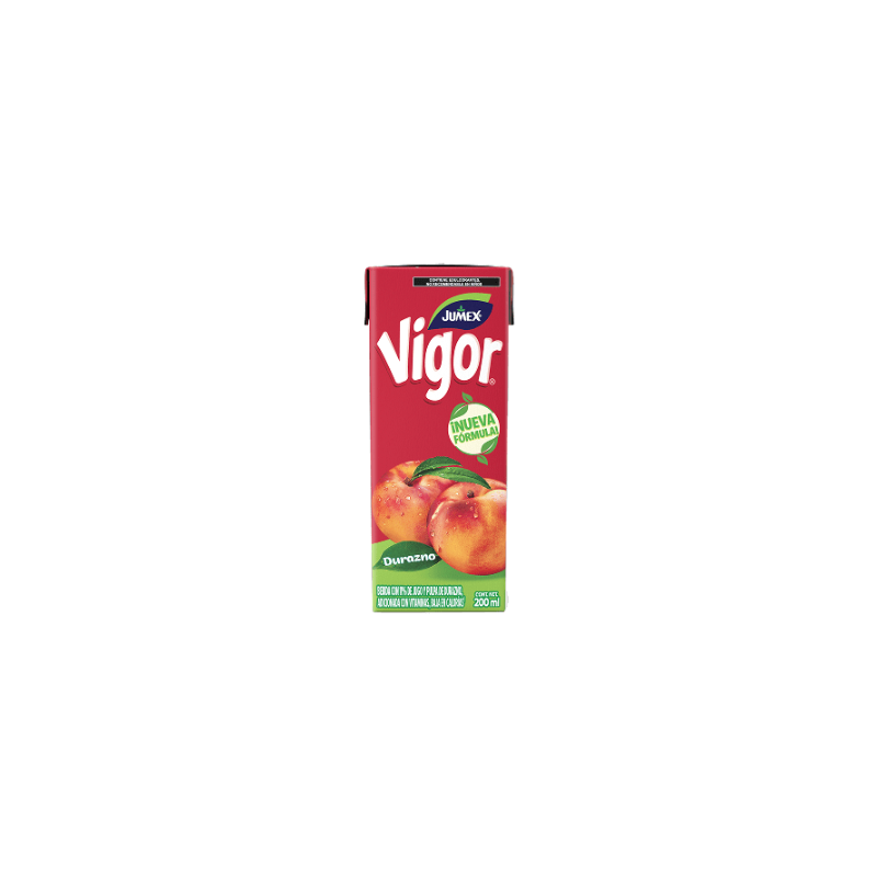 BEBIDA VIGOR JUMEX 24/200 ML DURAZNO