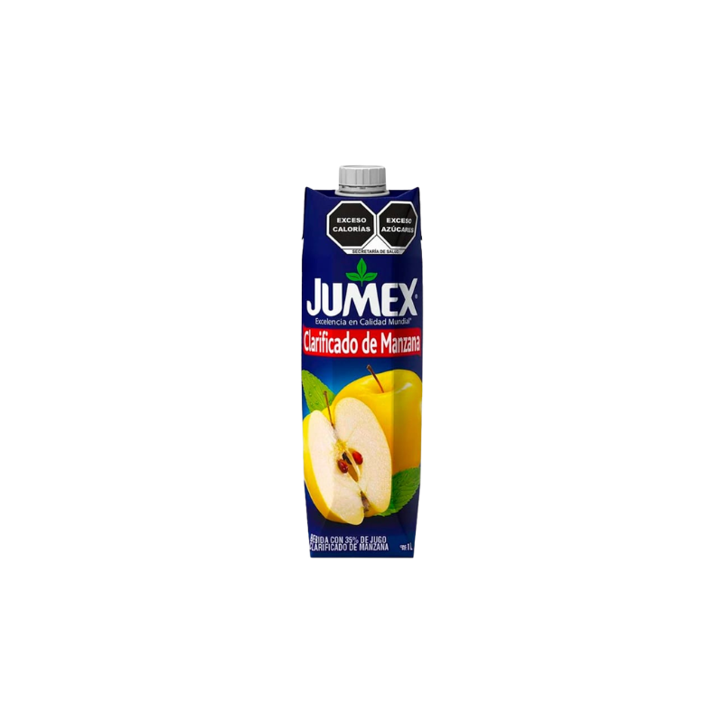 BEBIDA TETRA JUMEX 12/960 ML MANZANA CLARIFICADA