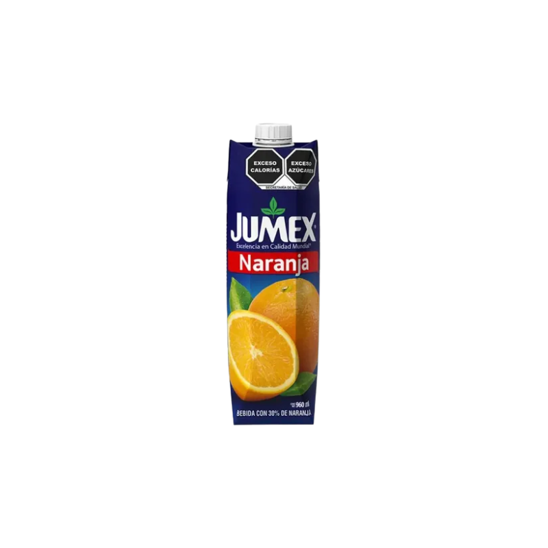 BEBIDA TETRA JUMEX 12/960 ML NARANJA