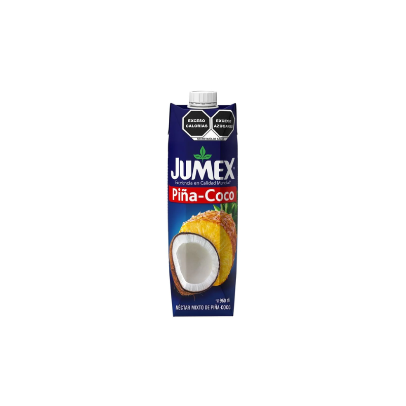 BEBIDA TETRA JUMEX 12/960 ML PIÑA-COCO