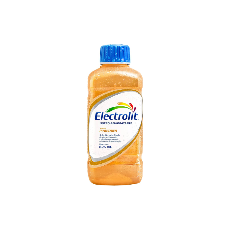 SUERO ELECTROLIT MANZANA 12/625 ML.