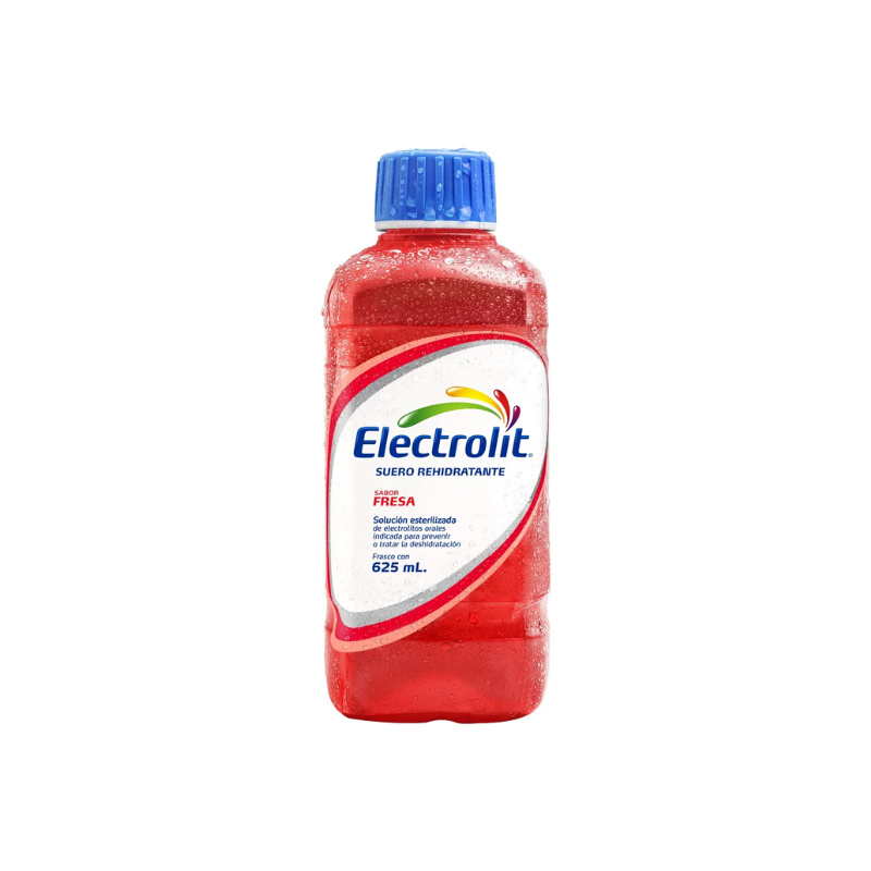 SUERO ELECTROLIT FRESA 12/625 ML.