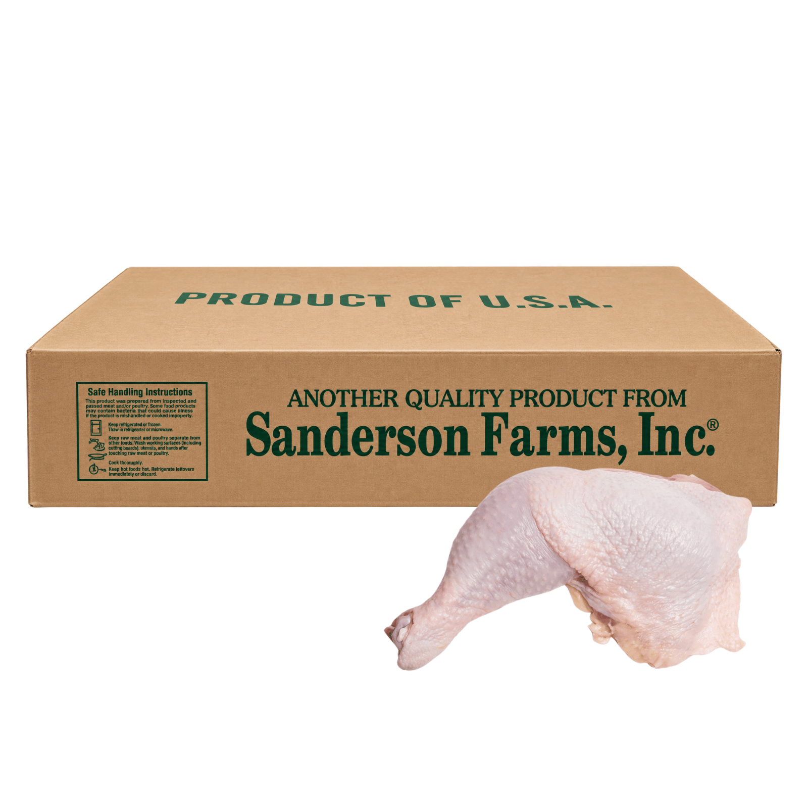 PIERNA DE POLLO GRANDE SANDERSON FRESCO 40 LB.