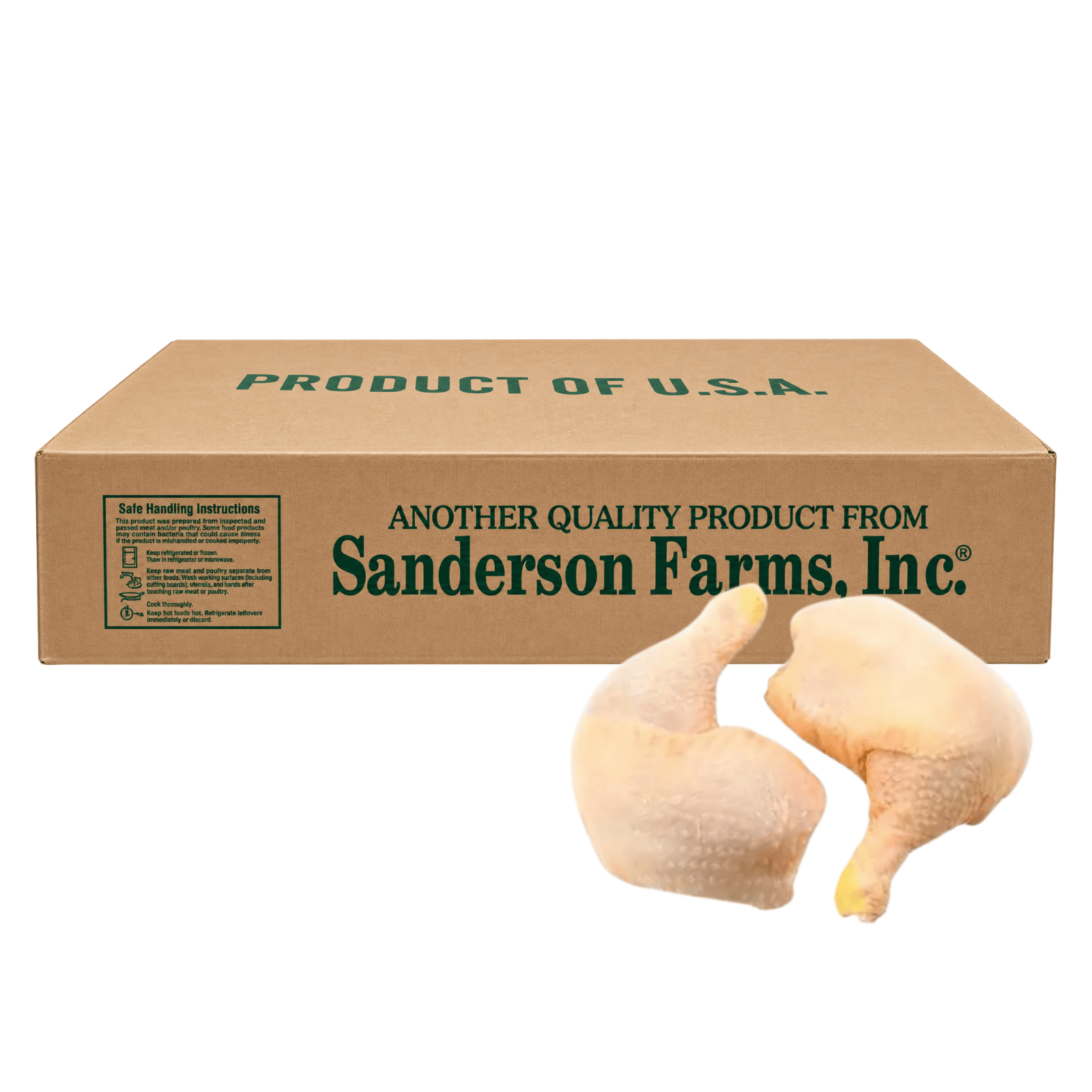 PIERNA DE POLLO GRANDE SANDERSON 40 LB. CONGELADO