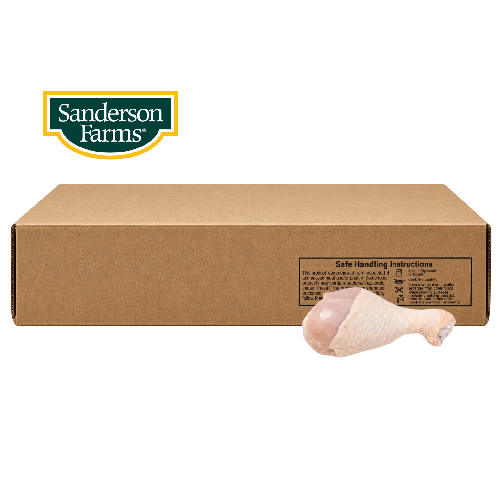PIERNA DE POLLO CORTA SANDERSON 40 LB. CONGELADO