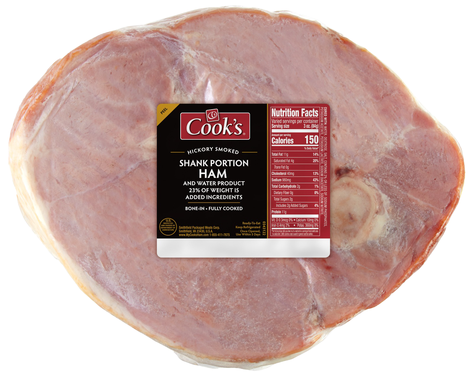 JAMON DE PUERCO AHUMADO C/HUESO COOKS