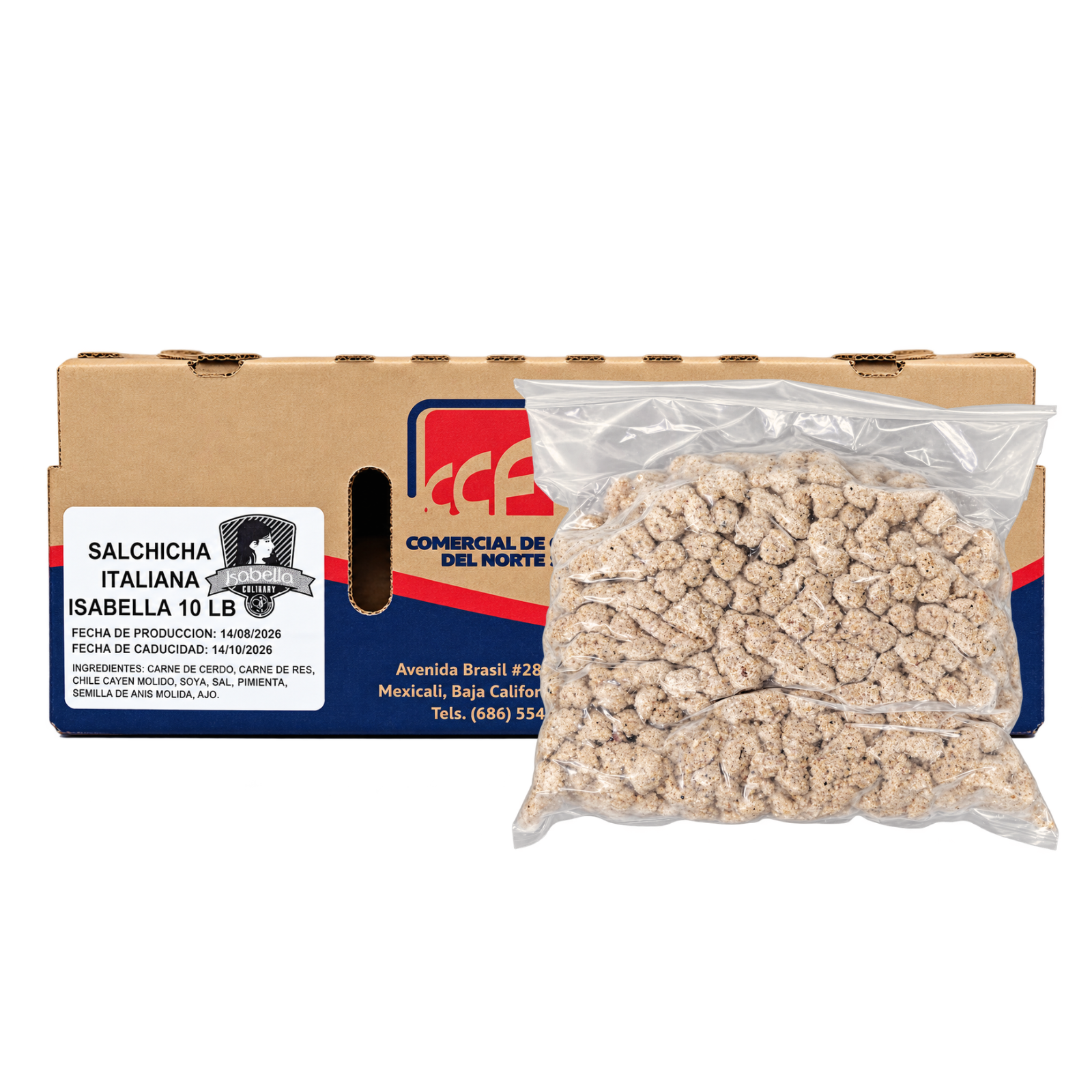 SALCHICHA ITALIANA ISABELLA 10 LB