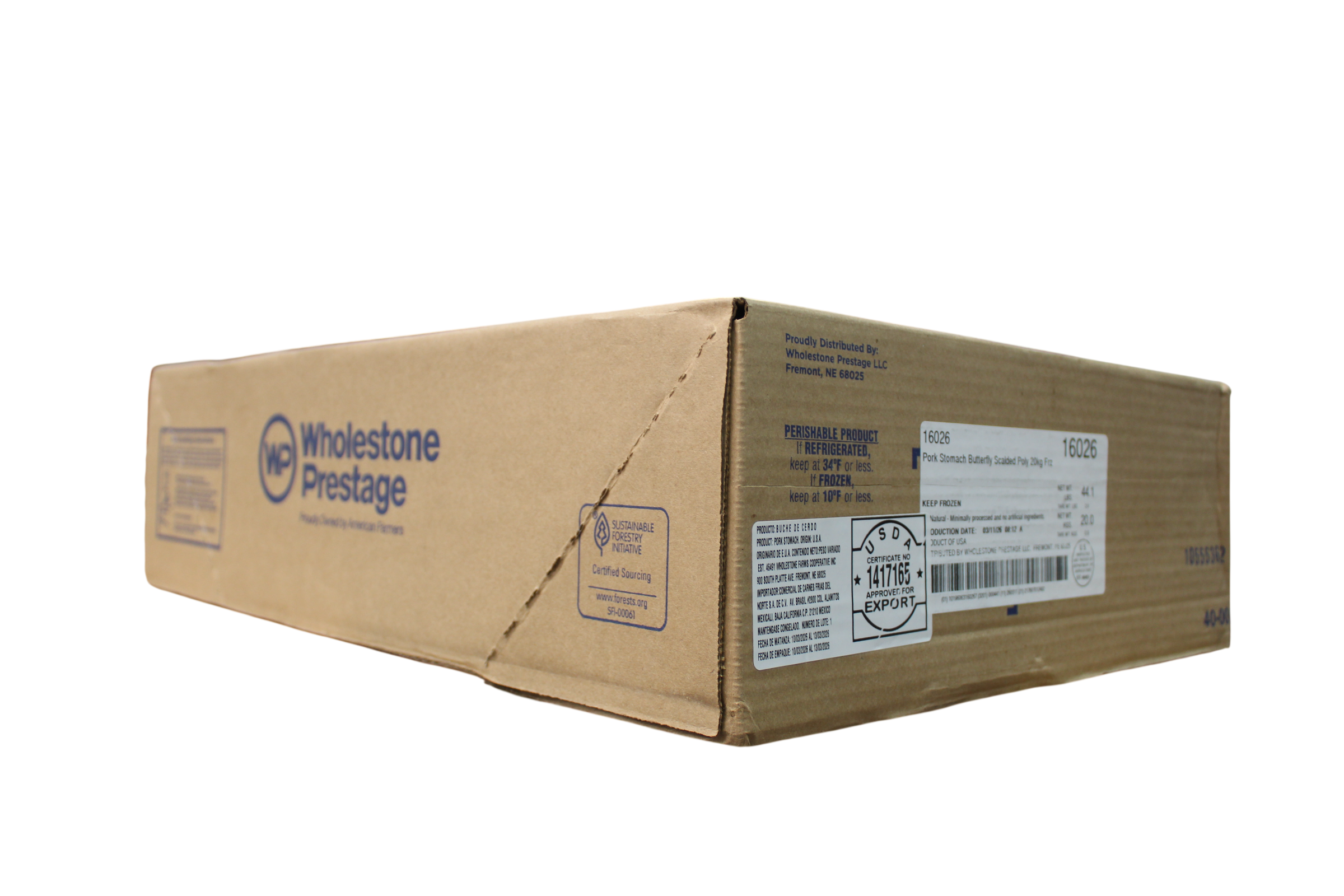 BUCHE DE PUERCO WHOLESTONE FARMS 44.1 LB