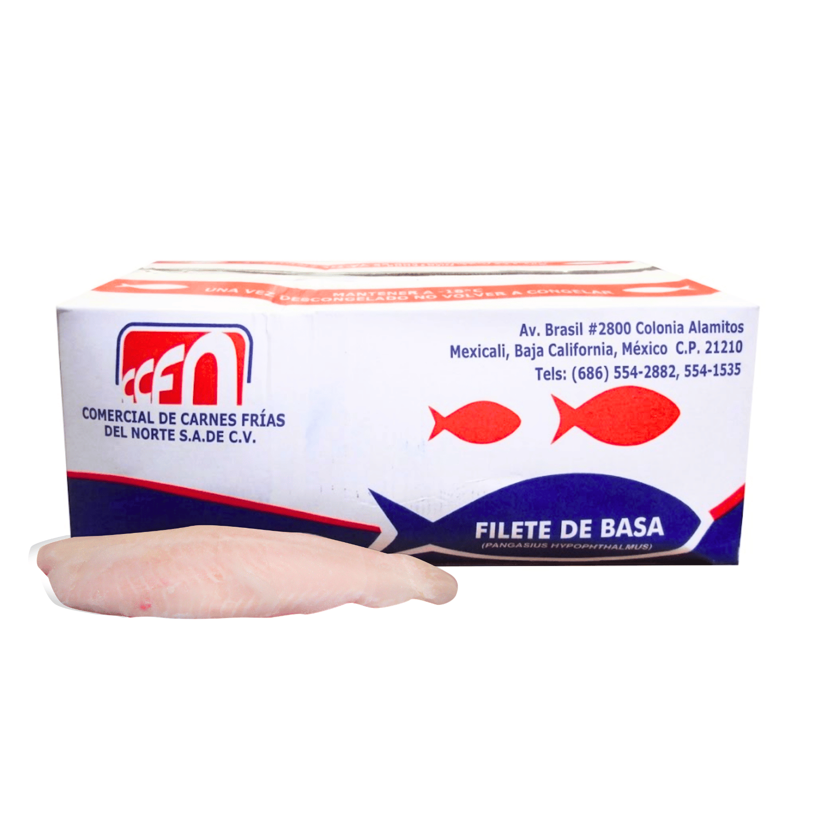 FILETE DE PESCADO BASA 9/11 CCFN 10 KG. A GRANEL