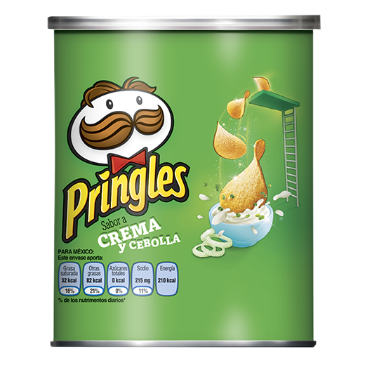 PRINGLES CREMA Y CEBOLLA 12/40 GR