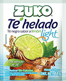 TE NEGRO ZUKO LIGHT LIMON 96/11 GR