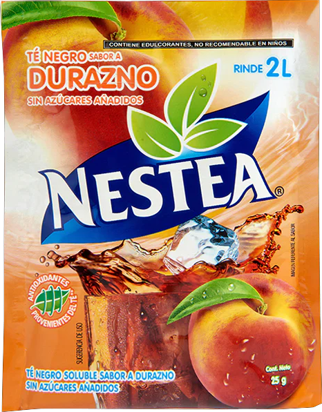 TE NEGRO DURAZNO NESTEA 25GR  EXH 9/10 PZAS