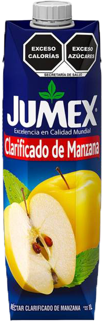 BEBIDA TETRA JUMEX 12/1LT MANZANA CLARIFICADA